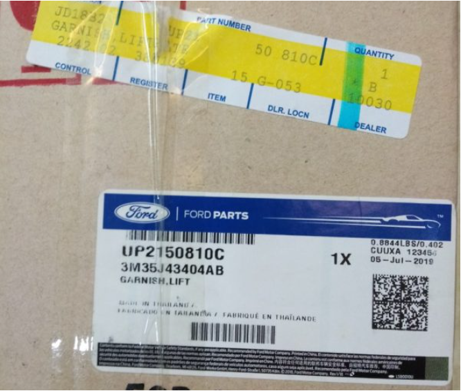 Ốp tay mở cửa hậu Ford Everest Ốp tay mở cửa hậu Ford Everest