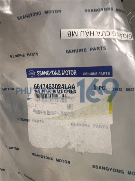 Gioăng cốp hậu Musso Gioăng cốp hậu Musso